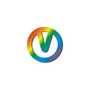 V logo